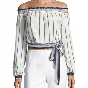 Lovers + Friends Cannes Off the shoulder top